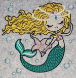 Meerjungfrau Stickdatei - StickZebra