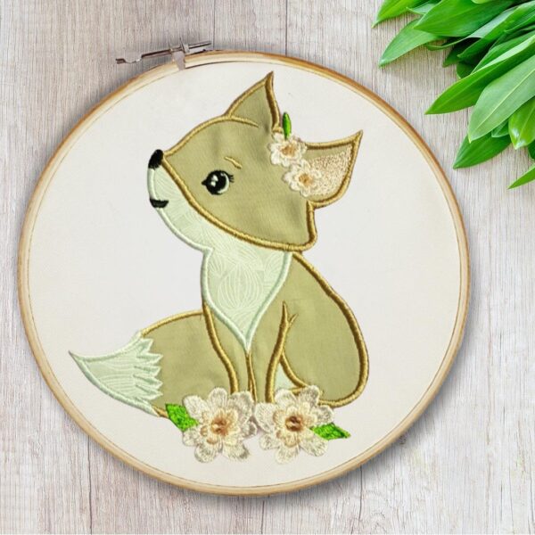 Fuchs Appliaktion Stickdatei [Digital] – Bild 3