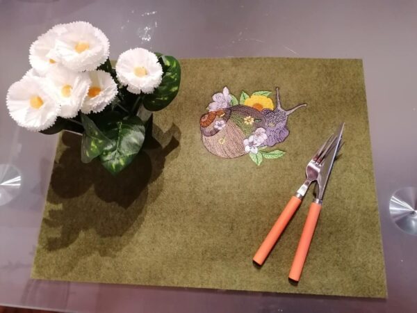 Schnecke - StickZebra