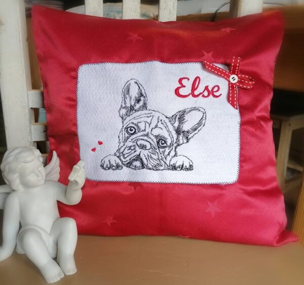 Hund Bulldogge - StickZebra