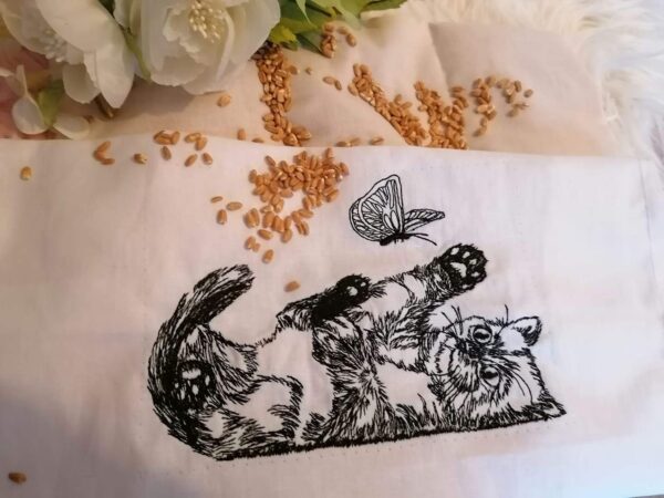 Kätzchen Doodle - StickZebra