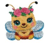 Honigbiene Stickdatei - StickZebra