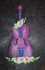 Geige Stickdatei - StickZebra