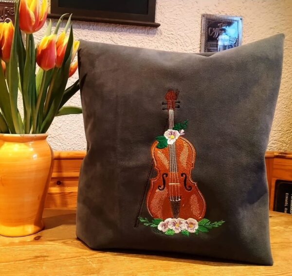 Geige Stickdatei - StickZebra