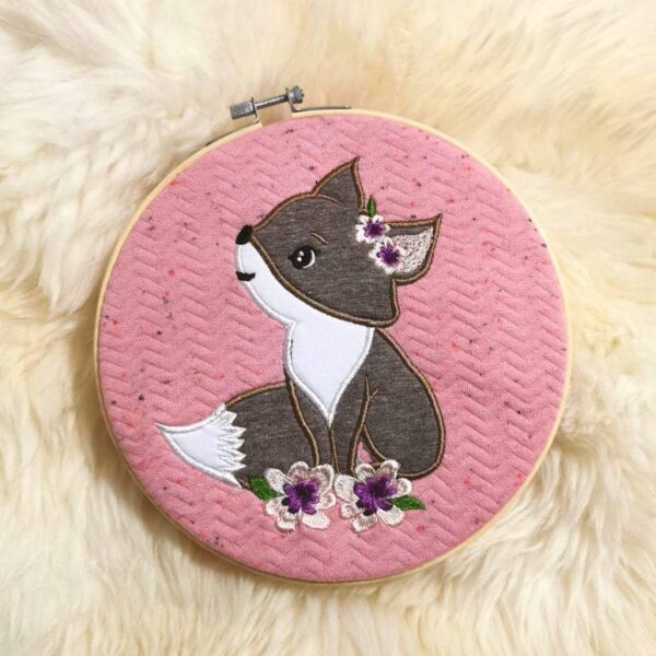 Fuchs Appliaktion Stickdatei [Digital] – Bild 2