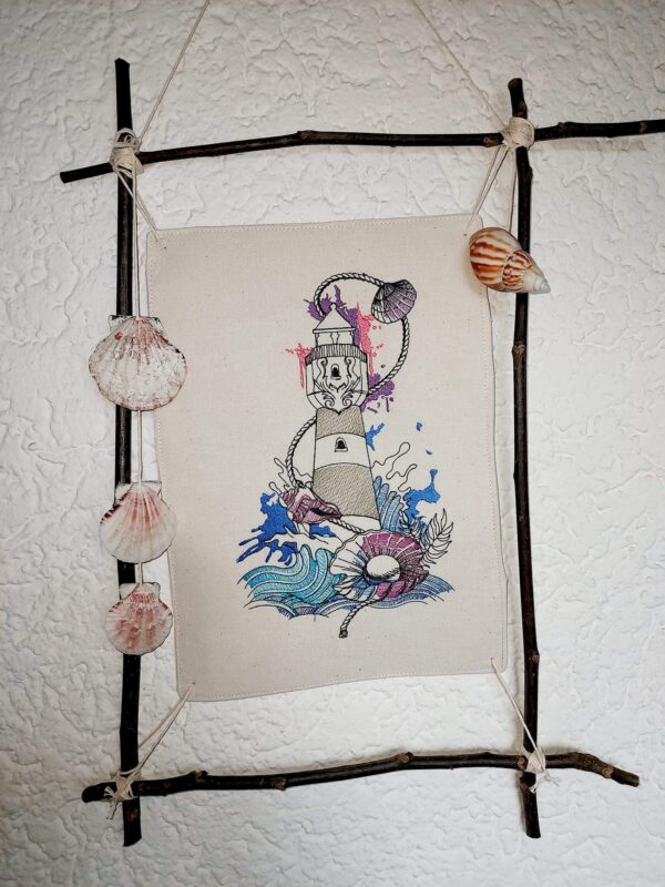 Leuchtturm Stickdatei [Digital] – Bild 3