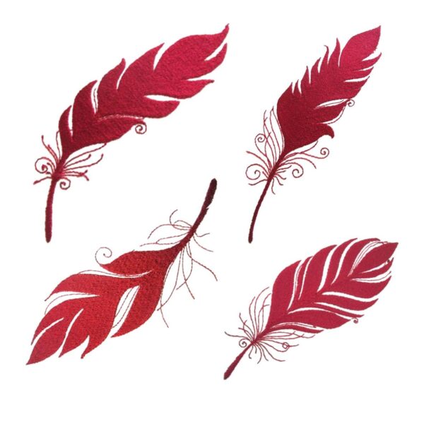 153_e2d8f6e2-1e47-4da7-b043-00a5031ca84f Feder Set " Himmlisches Quartett" - StickZebra