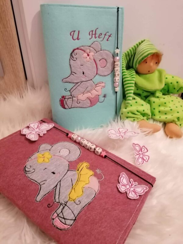 Elefant Applikation Stickdatei [Digital] – Bild 5
