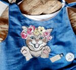 Kätzchen mit Blumenkranz [Digital] – Bild 6