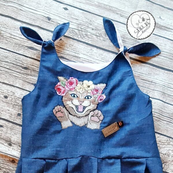 Kätzchen mit Blumenkranz [Digital] – Bild 7