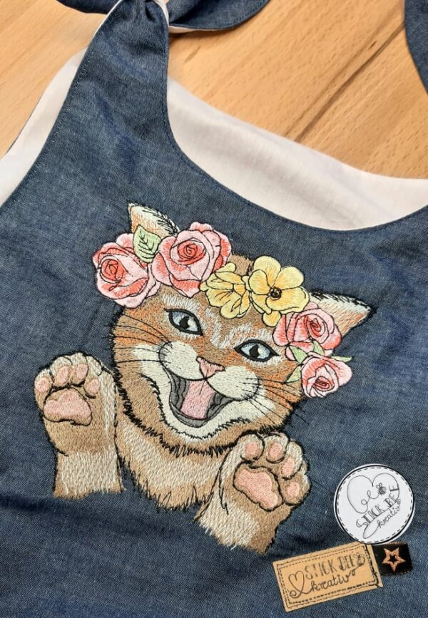 Kätzchen mit Blumenkranz [Digital] – Bild 4