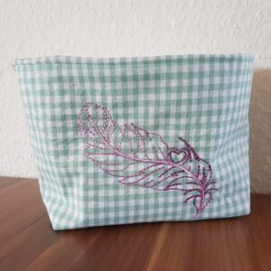 Feder "Herz" - StickZebra