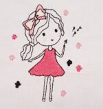 Mädchen mit Pusteblume [Digital]