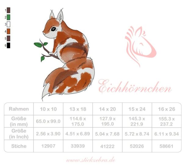 Eichhörnchen auf Ast [Digital] – Bild 4