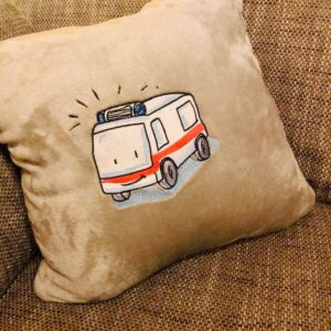 Adventskalender Tag 12 -KRANKENWAGEN- - StickZebra