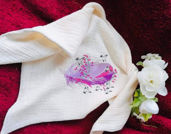 Vogelfeder Stickdatei - StickZebra