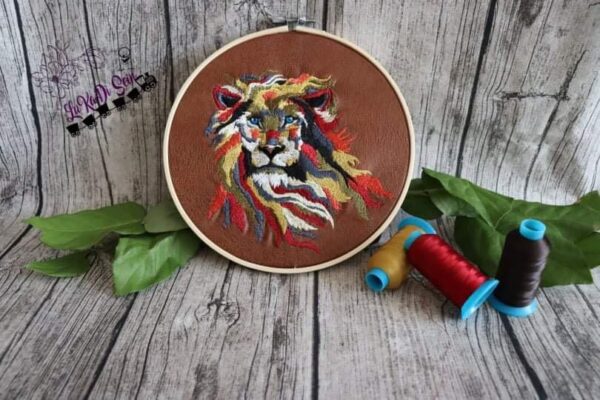 Löwe Stickdatei [Digital] – Bild 2