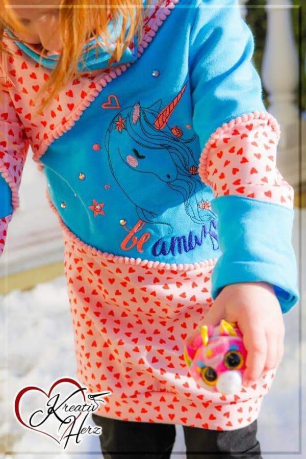 Einhorn " be amazing" - StickZebra