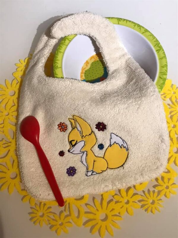 Fuchs "Marla" Applikation - StickZebra