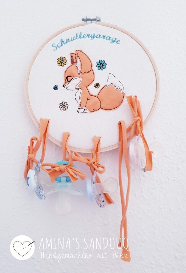 Fuchs "Marla" Applikation - StickZebra