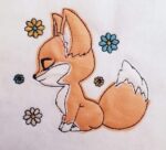 Fuchs "Marla" Applikation - StickZebra