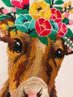 Kuh Stickdatei - StickZebra