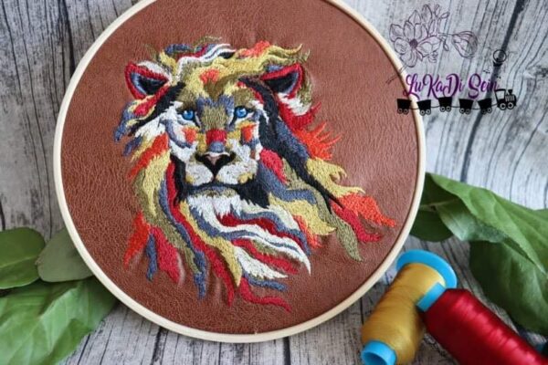 Löwe Stickdatei [Digital] – Bild 3