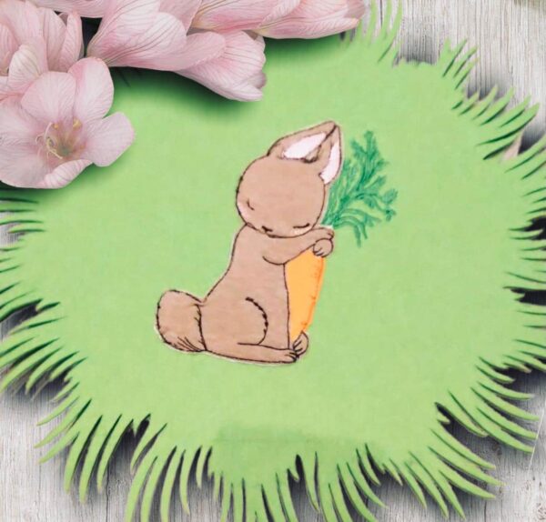 Hase Applikation Stickdatei [Digital] – Bild 2