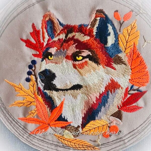Herbstlicher Wolf [Digital] – Bild 2