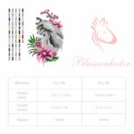 Blumenkatze - StickZebra