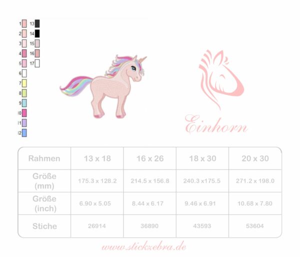 Regenbogen Einhorn [Digital] – Bild 3