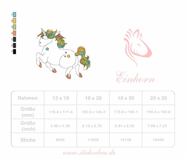 Einhorn "Molly" [Digital] – Bild 3