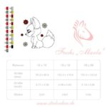 Fuchs "Marla" Applikation - StickZebra