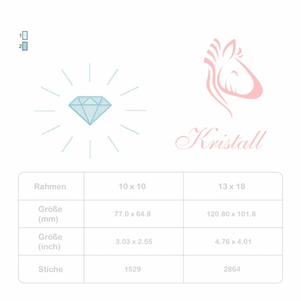 Magisches Elemente Set Regenbogen, Zauberstab und Kristall [Digital] – Bild 5