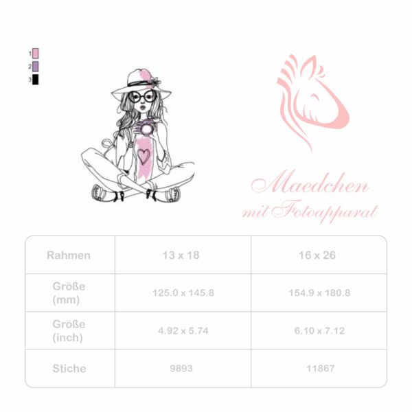 Mädchen mit Fotoapparat [Digital] – Bild 3