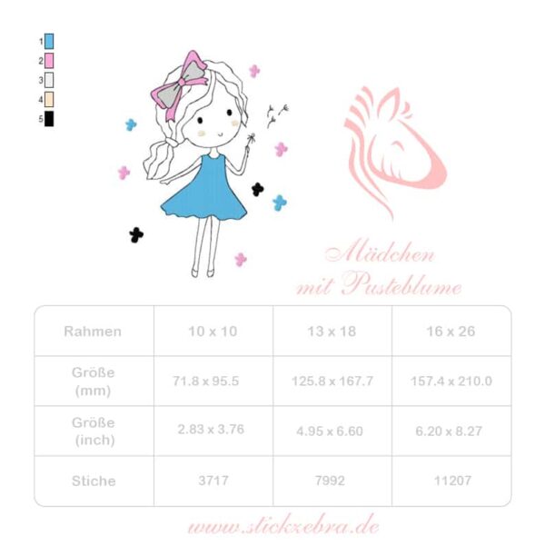 Mädchen mit Pusteblume [Digital] – Bild 4