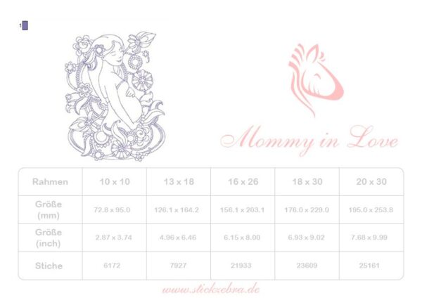 Mommy in Love - StickZebra