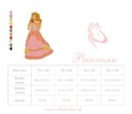 Prinzessin "Rosalie" - StickZebra