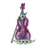 Geige Stickdatei [Digital]