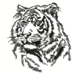 Majestätischer Tiger [Digital]