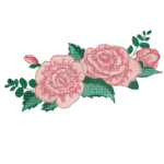 Rosen Stickdatei [Digital]