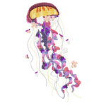 Qualle Stickdatei [Digital]