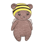 "Bruno der Bienenbär" Stickdatei [Digital]