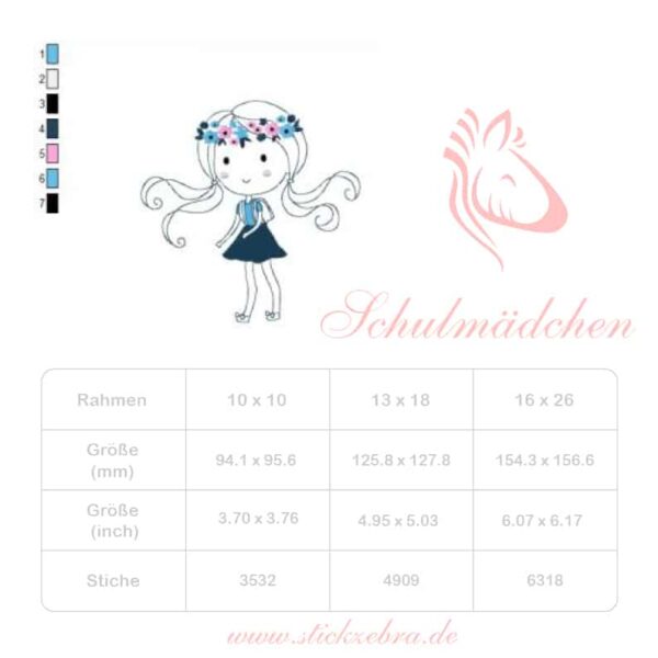 Schulmädchen "Lisa" [Digital] – Bild 2