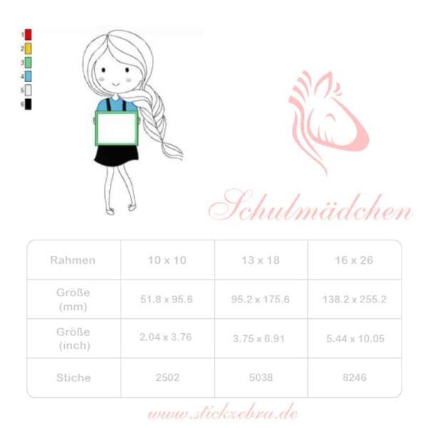 Schulmädchen "Nina" [Digital] – Bild 2