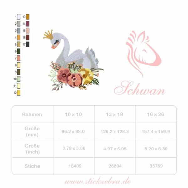 Schwan - StickZebra