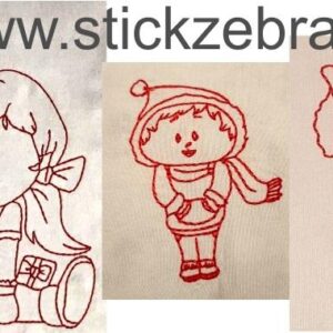 Redwork Kids - StickZebra