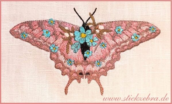 Blütenschmetterling - StickZebra