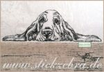 Hund Basset - StickZebra
