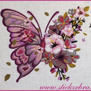 Schmetterling - StickZebra